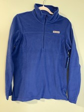 Columbia Lake Aloha Blue Fleece Half Zip Pullover Women s Large NWT