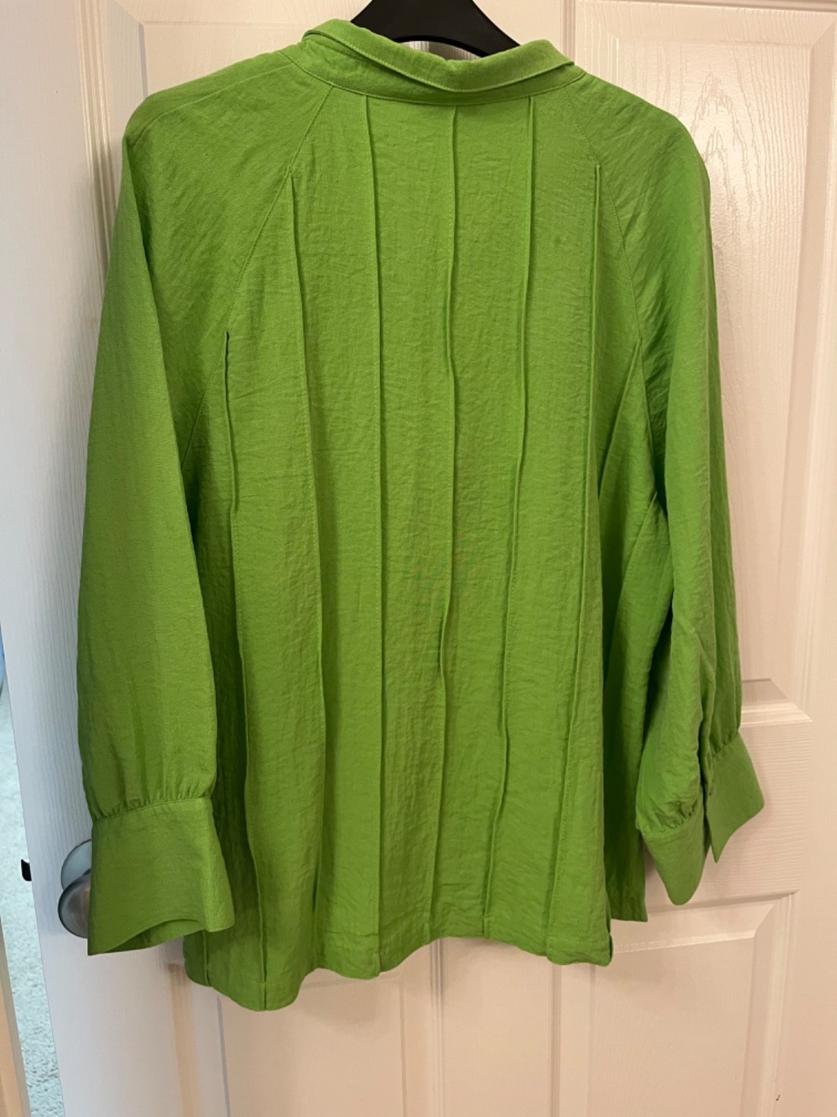 John Mark Wire Collar Split V-Neck 3/4 Sleeve Lim… - image 8