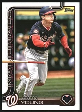 2025 Topps Baseball Card #413 Jacob Young  