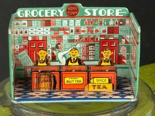 Marx Tin Home Town Grocery Store No. 180 - 1920/30's