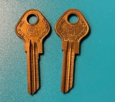 vintage CURTIS  Y-20  Key Blanks         Y20   lot of 2