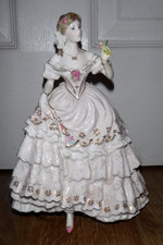 Royal Worcester Figurine ~ The Fairest Rose ~ Ltd Ed Bone ~ 1993 ~ Excellent