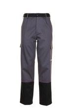 PLANAM Herren Bundhose WELD-SHIELD Antistatisch Grau/Schwarz