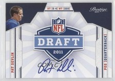 2011 Panini Prestige NFL Draft Class Signatures Pat Devlin #28 Auto 0f8