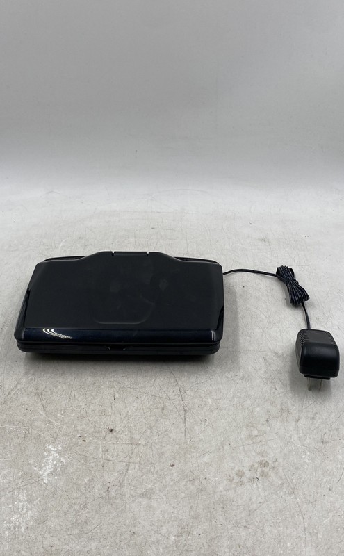 RCA Black LCD Swivel Screen Portable DVD Player With Power Adapter