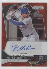 2020 Panini Prizm Rookie Auto Red Prizm 45/75 Ryan McBroom #RA-RY Auto 0l51