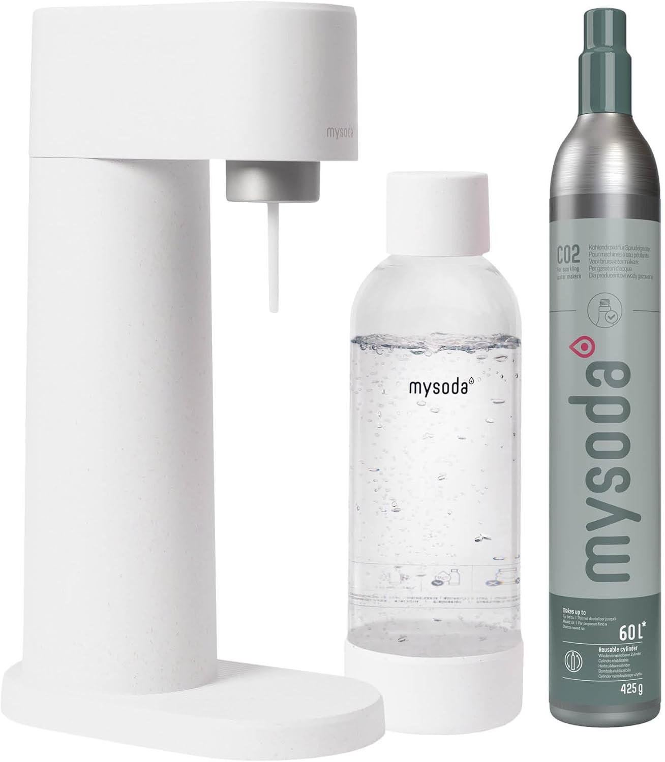 Mysoda Woody Gasatore d'Acqua in Legno - Design Nordico Premium