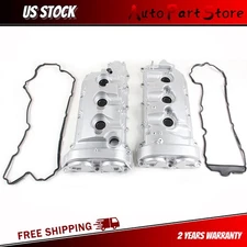 2pcs Right&Left Aluminum Valve Cover for Chevy Malibu Equinox Enclave G6 G8 3.6L