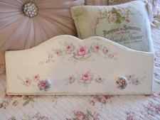 Shabby Chic Style Hand Painted Wood Plaque wi...