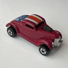 Hot Wheels NEET STREETER 1936 Ford Coupe Plum Vintage 1980 Diecast Hong Kong