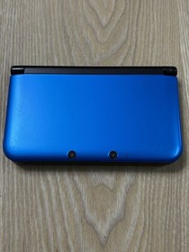 Nintendo 3DS LL Blue Black Console Stylus New Analog Stick FW 11.17 Japan