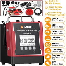 ANCEL L5000 PRO EVAP Smoke Machine Automotive With Built-in Pump LCD Screen 12V