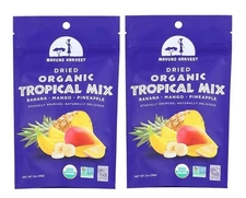 Mavuno Harvest Organic Dried Fruit Tropical Mix 2 Pack