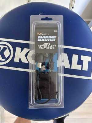 Deka Marine Master 03393 Auto Power Alert Voltmeter & USB Auto Charger New