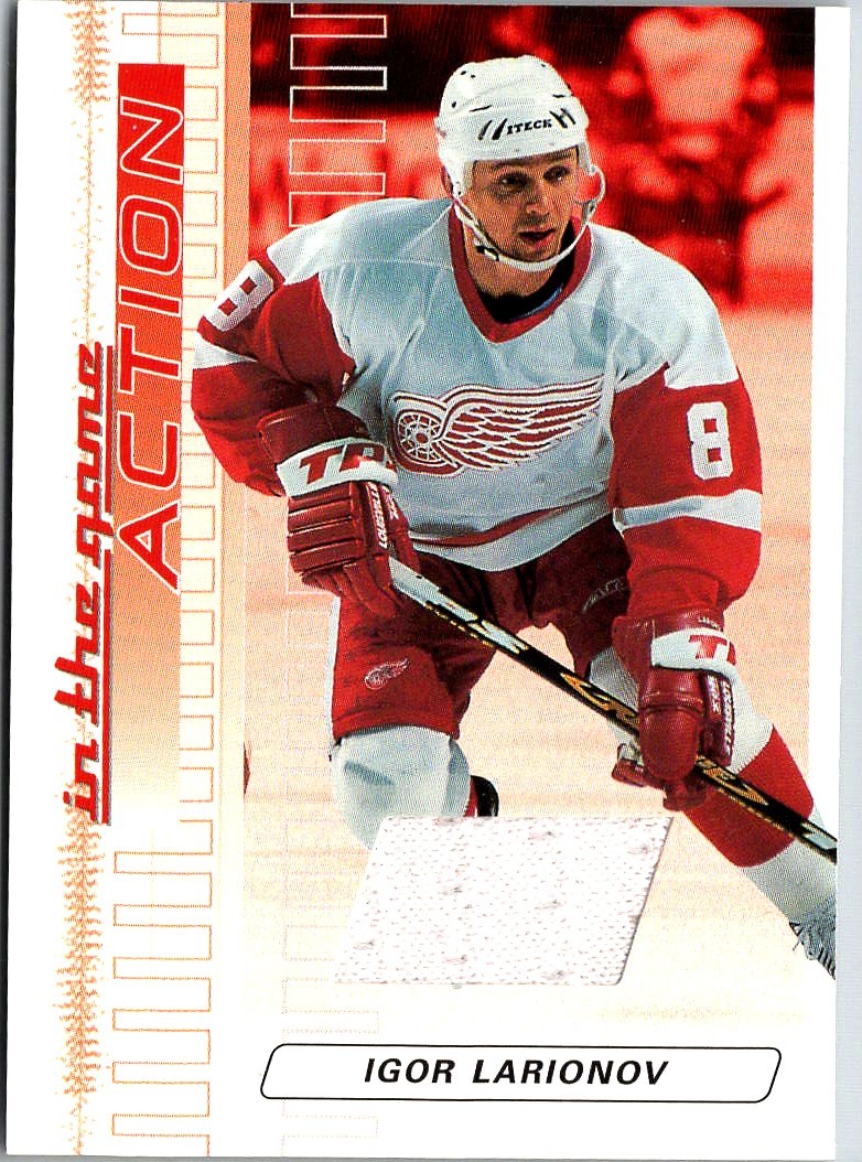 Igor Larionov #45 2011-12 In The Game Ultimate Memorabilia Hockey Original Art