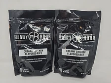 Lot Of 2 Ready Hour Creamy Chicken Flavored Rice 4 Serving Pouch Emergency Food