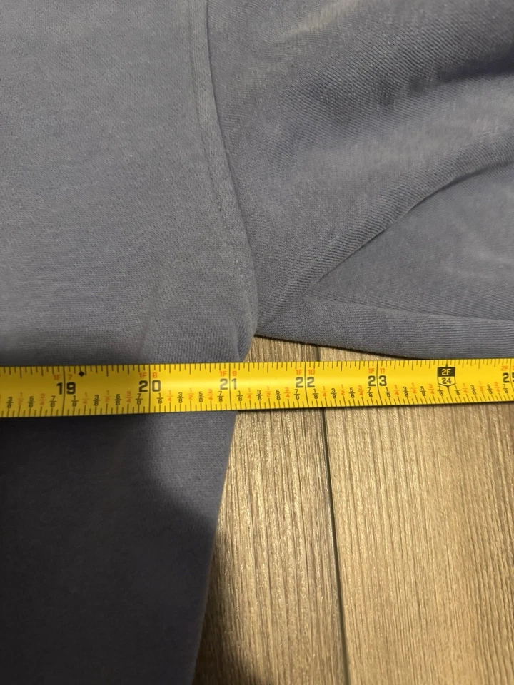 Pullover con Capucha Blanco Fox Vol.3 Mujer Talla XS/S Azul Grande Logo Océano Nuevo Foto 3 de 4