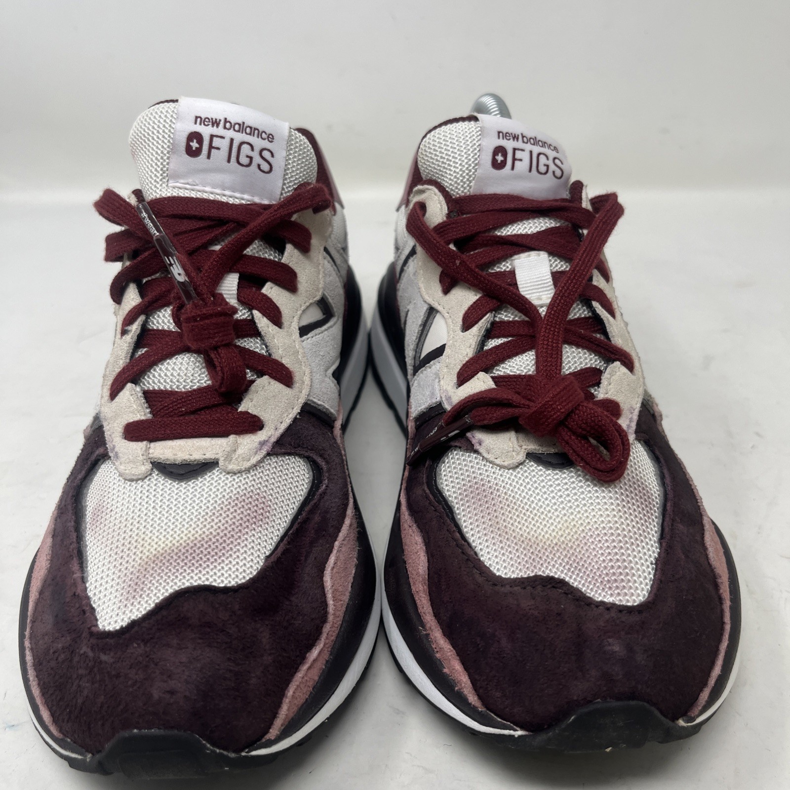 New Balance Figs Women Size 8.5 Limited Edition Mauve Maroon Suede Shoe W5740IN2 image 5