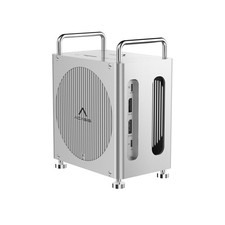 ACASIS 40Gbps Mac mini M4 Dock with Dual-Bay NVMe SSD Enclosure, 11-1 Worksta...