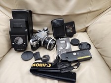 Canon AE-1 Program SLR FL 50MM f1.4 Lens Extras