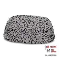 Winch Cover Waterproof Dustproof Winch Protection Cover Universal Leopard Black