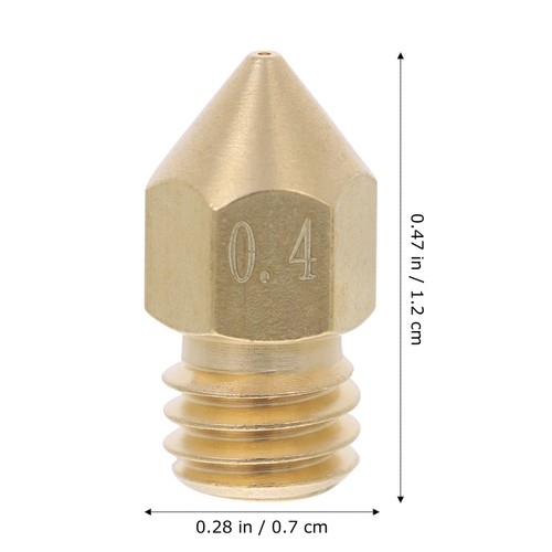 30pcs 3D Printer Extruder Nozzles Pointed Nozzle Extruder Nozzles 3D Printer - 第 10/12 張圖片