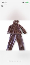 Juicy Couture Kids Purple Velour Sweatsuit Set Hoodie  Pants 3T