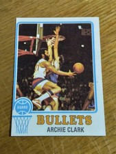 1973-74 Topps Basketball # 15 Capital Bullets Archie Clark EX-Nr Mt