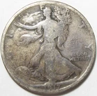 Toned 1917 Walking Liberty Half Dollar - 90% Silver - #2235