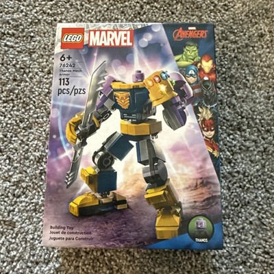 *NEW SEALED RETIRED* LEGO MARVEL Super Heroes: Thanos Mech Armor (76242)