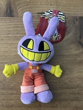 The Amazing Digital Circus Official 8" JAX Plush Figure NWT Moose Toys