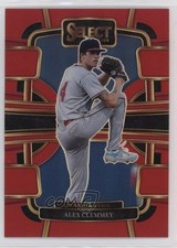 2024 Panini Select Concourse Red Prizm 102/149 Alex Clemmey #39 1g1q