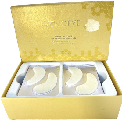 VENOFYE Royal Jelly BEE Venom Under EYE Rejuvenation MASK SET of 24 Eye Masks!