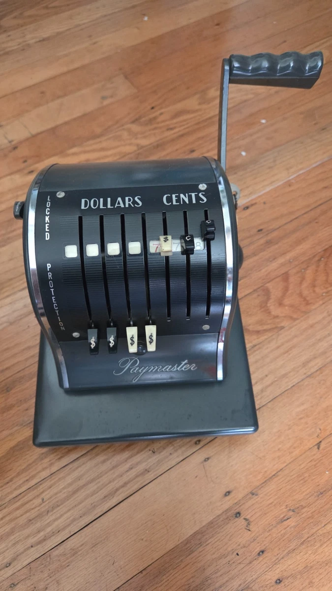 vintage check writer products for sale | eBay