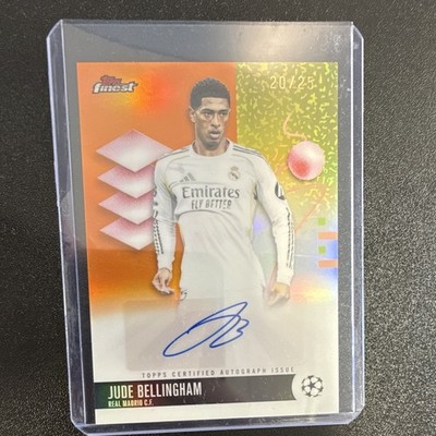 Topps Finest 2025/26 UEFA Jude Bellingham Auto BA-JB Real Madrid 20/25
