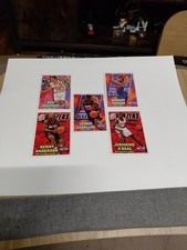 1997-98 NBA Hoops Basketball Lot of 5 Jermaine O’Neal Cedric Ceballos Kenny...