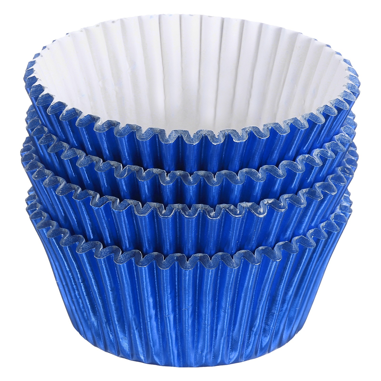 100Pcs Cupcake Muffins Liners Cupcake Holders, Blue