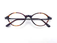 Anne Klein Women's Vintage Tortoiseshell Oval Eyeglasses Y2K 2000s Frames