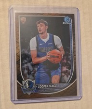 2025-26 Bowman Chrome #BCV-1 Cooper Flagg Reptilian Refractor Mavericks