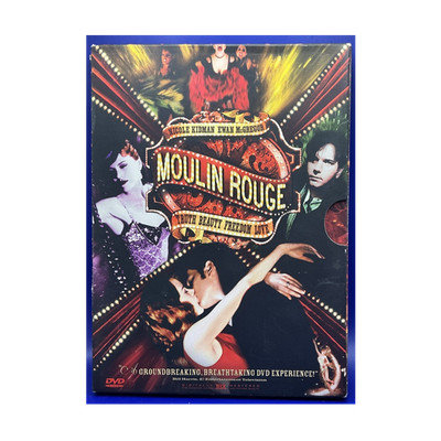 Moulin Rouge DVD 2-Disc Set THX Musical Romance Nicole Kidman McGregor