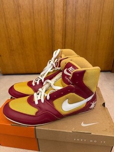 NIKE GRECOグレコmadeinTaiwanレスリングシューズ サイズ11 NIKE Greco White x Black US8.5 Made in Taiwan 70s Vintage Used