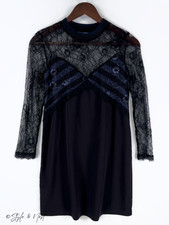 Women's Whimsigoth Lace Babydoll Top Small Witchy Vampirecore