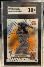2023 Topps Pristine - Gabriel Moreno #66 Orange Refractor /25  (RC)