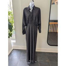 Express Portofino Maxi Dress "Love" Stripe Size M NEW W/ TAGS