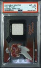 2003 Leaf Limited Tom Brady Limited Threads Game Used Patch Pro Bowl #/100 PSA 9