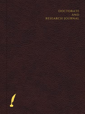 Doctorate and Research Journal - VERY GOOD