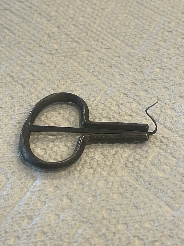 VTG Cast Iron Metal Jew Mouth Jaw Harp Music Instrument