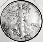 1943 Walking Liberty Half Dollar