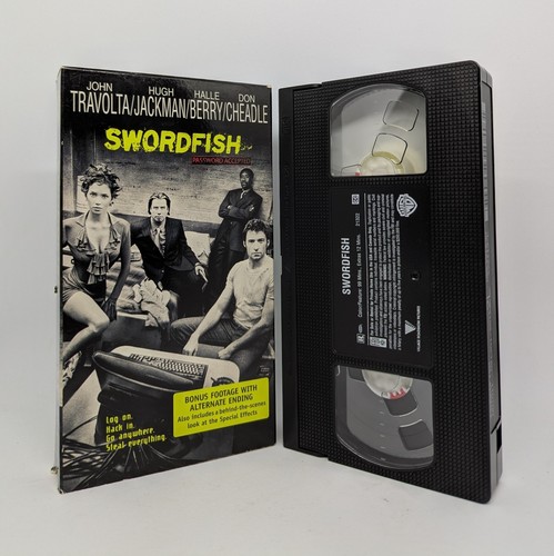 Travolta Vs. Cage VHS Triple Feature: Face/Off - Swordfish - Gone In 60 Seconds - Picture 7 of 13
