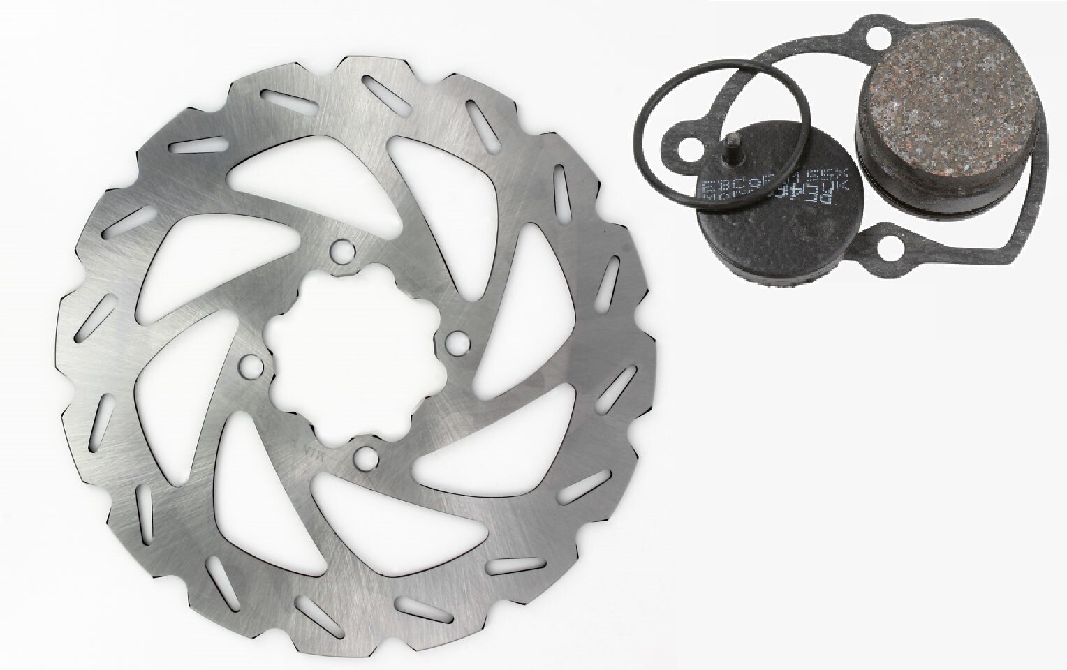 Disque de frein arrière haute résistance et plaquettes pour quad Yamaha YFS 200 Blaster